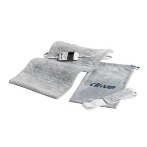 Drive Medical Heating Pad, Gray, Pack of 1, RTL19G007GR